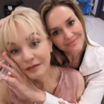 Wendi McLendon-Covey Instagram – One of these gals is an absolute living doll, and I’m also in the picture. So glad I got to reunite with @hayeslady this week!