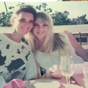 Wendi McLendon-Covey Instagram - Me and my sister @shellsmcbells at Marina Pacifica mall, 1988. Do any of my lifelong LBC peeps remember how much fun that place used to be?