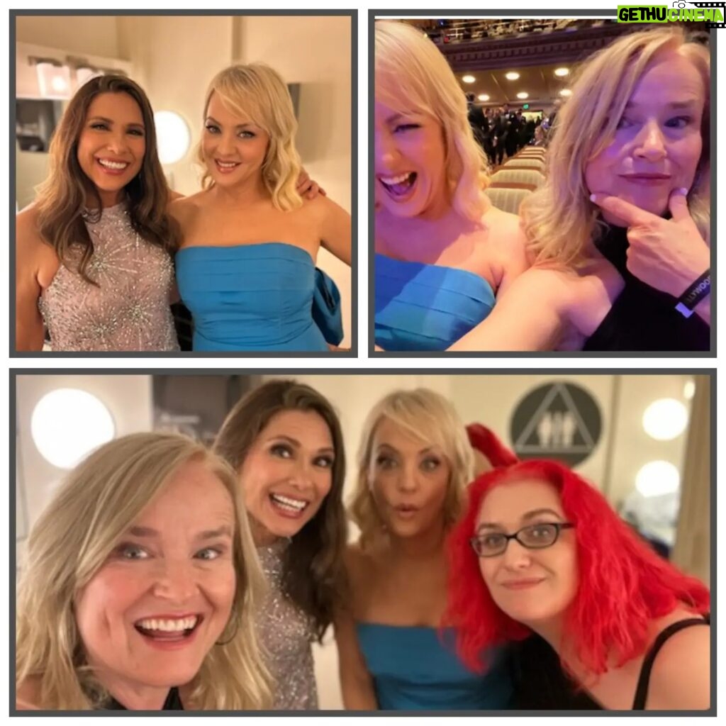 Wendi McLendon-Covey Instagram - Had a smashing time presenting at the Annie Awards on Saturday night! Thank you to my hot date @irwin8729 for being delightful and for taking such fabulous pics! And I got to meet @shilaommi, the beautiful goddess who voiced the role of "Cinder" in @pixarelemental. Anyway, it was fun to get dressed up and go out. Wardrobe styling: me Hair: @andrewzepeda Makeup: @mariedelprete Red carpet photo credit: @paul_archuleta #asifa #annieawards #voiceactor #animation #redcarpetfashion @chprteam