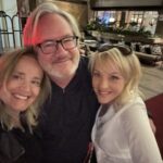 Wendi McLendon-Covey Instagram – Solved the world’s problems last night with these two legends. Should’ve also gotten @mindyster and @anniesertich in the pic. Next time!