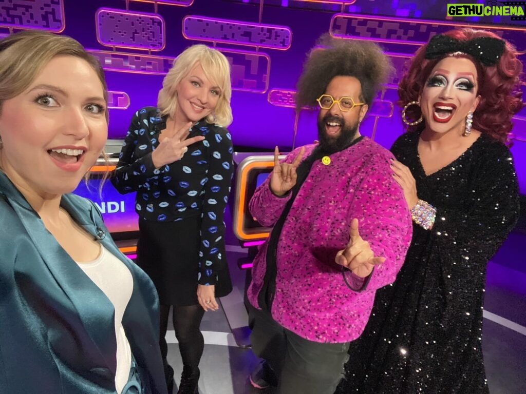 Wendi McLendon-Covey Instagram - Had the best time Monday night on @aftermidnight with host @taylortomlinson and fellow panelists @thebiancadelrio and @reggiewatts. Also got to do a little dancing with the divine @percyrusty! Check out the clips on @youtube, or watch the entire show on cbs.com!