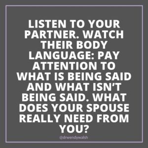 Wendy L. Walsh Instagram - Here’s a big one - Pay attention to what is being said and what isn’t being said ☝️ There are many steps that you can take within your relationship to prevent divorce. Check out this list. #Relationships