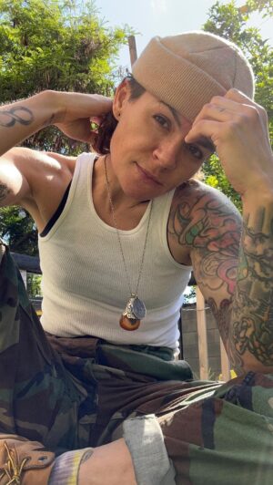 Whitney Mixter Instagram - Reminder: The whole fruit is present in the seed.🥭

(Also, I’m almost half way through a 7 Day Water fast so in honor of being a literal thirst trap…here’s a thirst trap. 💦)