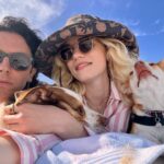 Willa Fitzgerald Instagram - Beach dawgs x4