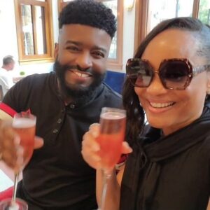 Windi Washington Instagram - "The perfect #tbt post for a toast to Spring, sipping @veuveclicquot Rosé at our favorite @lebilboquetatlanta with my ATL Fam @iamnathancollins. Cheers Errrrybody!" —Windi Washington 🎉🥂🌞🌸 #lebilboquet #beautifulrestaurant #bestrestaurants #cheers #spring2024
.
.
.
.
.
.
.
.
.