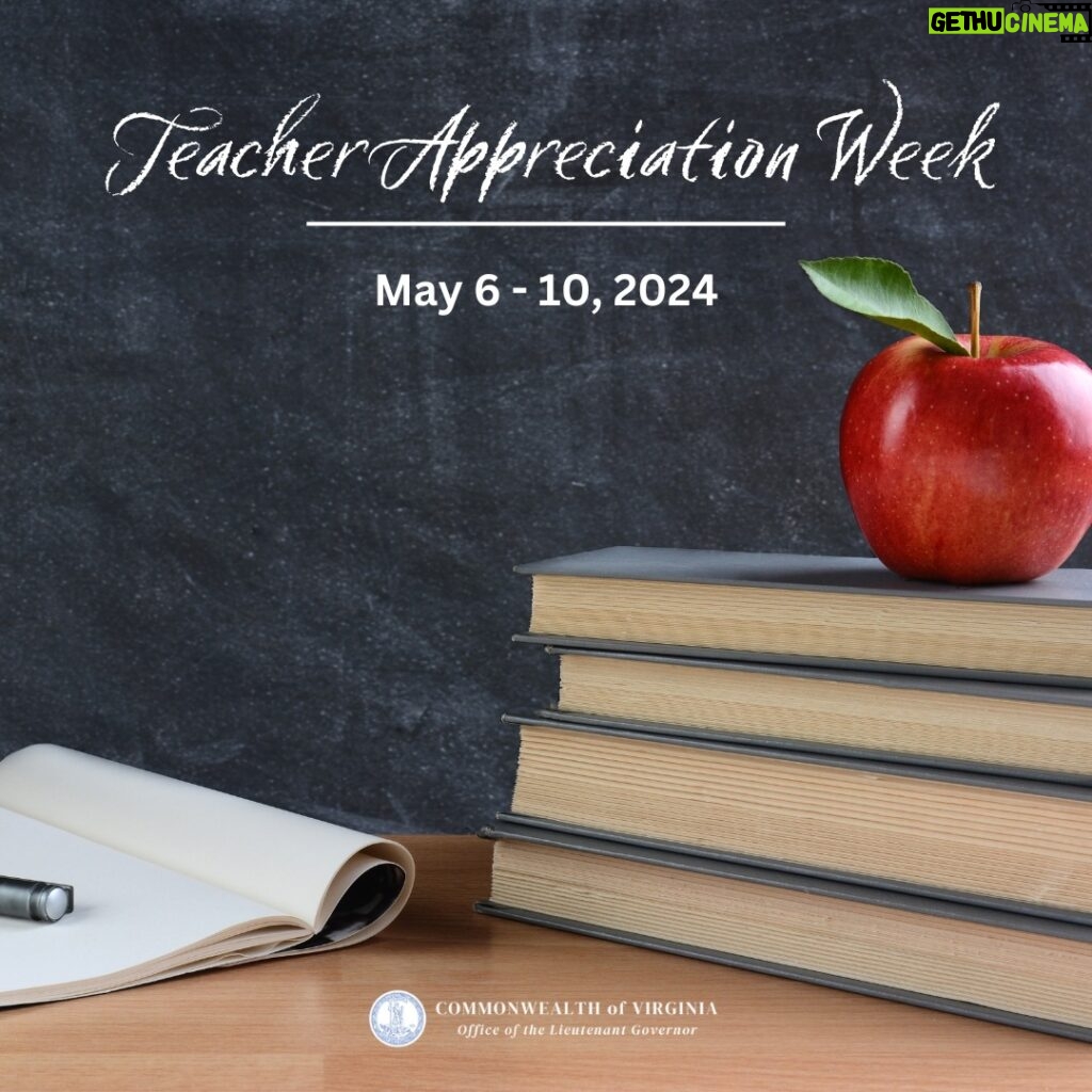 Winsome Earle-Sears Instagram - It’s National Teacher Appreciation Week! Thank you to the teachers all across the Commonwealth for the work that you do! And special congratulations to Avanti Yamamoto, Virginia’s 2024 Teacher of the Year!