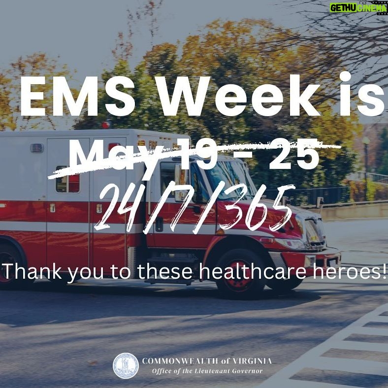 Winsome Earle-Sears Instagram - This week we are taking a moment to honor the paramedics and EMTs that have been providing life saving services to our Commonwealth every day. Life looks a little bit different for these heroes, often times including long hours and high stress environments, so we say THANK YOU to all of you who have dedicated yourselves to serving our communities! #emsweek2024