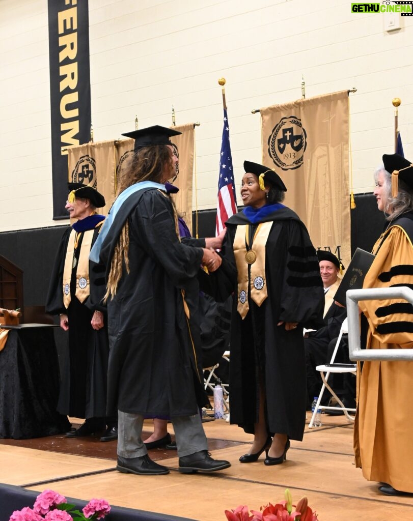 Winsome Earle-Sears Instagram - On Saturday, I was honored to deliver the Commencement Address at Ferrum College. Congratulations to the students who graduated this past weekend! Strive for greatness because as someone once said: “Don’t tell me the sky is the limit when there are bootprints on the moon.”