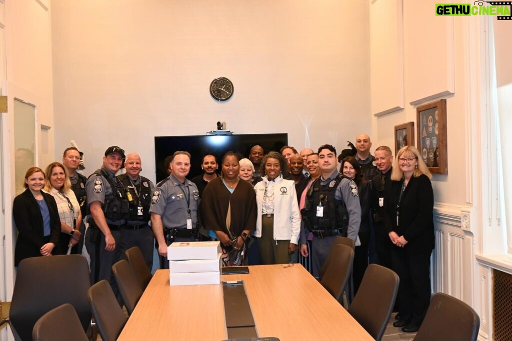Winsome Earle-Sears Instagram - In honor of National Police Week, I visited several police precincts to show appreciation for our men and women in law enforcement. It was wonderful to show these officers how much they mean to our Commonwealth! They are not only first responders but first rescuers and we are thankful for their service and sacrifice.