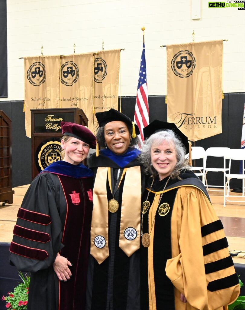 Winsome Earle-Sears Instagram - On Saturday, I was honored to deliver the Commencement Address at Ferrum College. Congratulations to the students who graduated this past weekend! Strive for greatness because as someone once said: “Don’t tell me the sky is the limit when there are bootprints on the moon.”