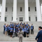 Winsome Earle-Sears Instagram - Meeting young leaders visiting their Capitol is one of the highlights of the Legislative Session for me! During the last few weeks, I had the honor of meeting students from across the Commonwealth - including students from Christopher Newport University and the Cheer team from Stafford High School.