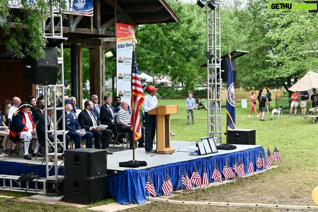 Winsome Earle-Sears Instagram - On Monday, I had the honor of joining the Viva Vienna Memorial Day Ceremony in honor of those who have made the ultimate sacrifice for our country. Thank you for having me, Vienna!