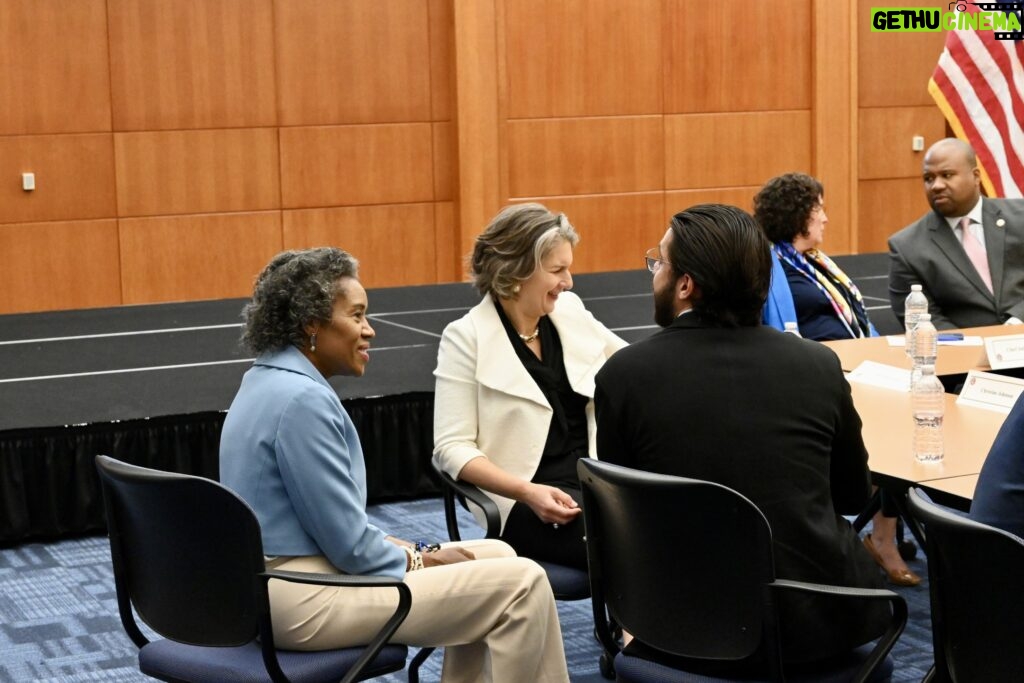 Winsome Earle-Sears Instagram - Thank you, Governor of Virginia Youngkin, for hosting a Jewish Leaders Roundtable to hear from Jewish leadership across the Commonwealth on the challenges they're facing at our schools and universities. We will always stand against antisemitism.