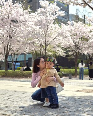Woo Hye-rim Instagram - 벚꽃 구경🌸 #familyday #spring 🌸💕❤️