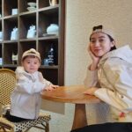 Woo Hye-rim Instagram - My lovely date @shin_siwoo @shinmincheol 💕🌟🧸#아들이랑데이트