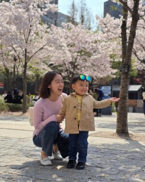 Woo Hye-rim Instagram - 벚꽃 구경🌸 #familyday #spring 🌸💕❤️