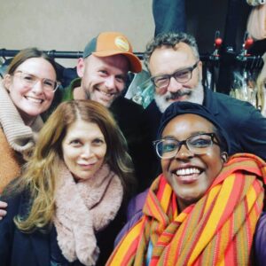 Wunmi Mosaku Instagram - Our most delicious creatives and crew! The most hardworking and joyous team! I wish I had pics of everyone but know that there was a wildly courageous and dedicated army behind this show! 
Special s/o to... @daynapinkthings 👗 you blew my mind when you threw the terracotta shorts into the mix! You did it! 
@andreamonab 💇🏿‍♀️ and @meforeveryoung 💄 my morning JOY! 
@erinzyoung 💪🏿 thank God I got to hold on tight to your hand!
@jelishat 💪🏿 for making me strong and making me giggle!
@eli_joshua 📸 your eye!
And obviously the VFX and SFX folks!

@lovecrafthbo

 I really need to take more BTS shots cus most of these are from my last day working with these beautiful people! Lesson learned!