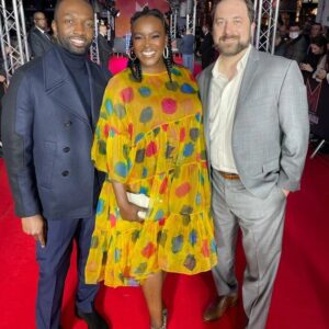 Wunmi Mosaku Instagram - @seriesmania 2022! Thanks for having us! Such a treat! #WeOwnThisCity @hbomax

Styled by @shameelahhicks
💄 @joyadenuga
💇🏿‍♀️ @dionnesmithofficial

👗 1 @marchesafashion
👗 2 @norblacknorwhite
👗 3 @lafayette148ny
👠👜 @louboutinworld