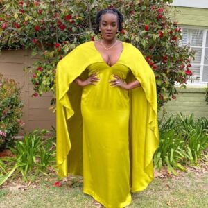 Wunmi Mosaku Instagram - @criticschoice awards! You know... I don't mind getting all dressed up and staying home. Feels luxurious!

👗 @shameelahhicks
💄 @tashareikobrown 
💇🏿‍♀️@lovingyourhair

👗 @alietteny
💍 @cartier
👠 @stuartweitzman