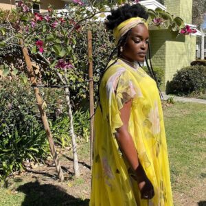 Wunmi Mosaku Instagram - Thank you @bifa_film!! I'm so proud of #remiweekes @sopedirisu and the whole #hishouse team!

Thank you @maisonvalentino @cartier and @giuseppezanotti🥰😍🥰

👗 @shameelahhicks
💄 @tashareikobrown 
💇🏿‍♀️ @vernonfrancois