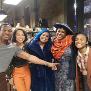 Wunmi Mosaku Instagram - OK... I needed a minute. I'm still metabolising all of it. I'm just so grateful. Grateful for the opportunity to enter the rich, bold, beautiful, terrifying world of @mishatrillxxl genius. She, and the whole creative team, didn't let up, give in or make excuses. The depth and breadth of my imagination and love for us  has grown wider and deeper. I Am! Grateful to have been surrounded by actors with such heart, talent, courage, honesty and fearlessness. I leant so much and I'm just in awe of what they all brought every day, they gave it all. For new friendships and kinship.  Humbled that I was trusted to breathe life into Miss #RubyBaptiste. Loving on her, through all her flaws, meant ultimately loving myself. All the love y'all poured out for our show @lovecrafthbo, thank you! Thank you for coming along for the ride!

@jurneesmollett #jonathanmajors #aunjanueellis @bkbmg @abbeylee @thejadaharris @courtneybvance @cookievontufot @jamiejchung @jordan_patrick_smith @j_kidd_sonya_o @ihuoma @brianbadiehair @andreamonab @planetsandy @daynapinkthings
 @sibongile @nukalicious @erinzyoung @eli_joshua @shannonmhoustonofficial and SO many more 

❤️🥰❤️

PS I need to take more BTS from now on!!