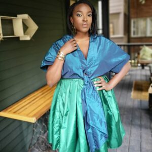 Wunmi Mosaku Instagram - Thank you to the incredible designers that had me feeling myself during #HisHouse press! I will be wearing all of these all the time, always... Forever 😍🔥 

Styled by 
👗 @shameelahhicks❤️

Glam ATL 
💇🏿‍♀️ @andreamonab pics 1,4 &5
💄 @indiaalexandramus 1,3,4 &5

Glam LA
💇🏿‍♀️ @vernonfrancois pics 2&6
💄 @tashareikobrown 2&6

@alietteny @lorraineWestjewelry @busayonyc @thirdcrown
@marahoffman @ettika
@tanyataylor @ninaberenato
@ph5official @baacalofficial #melindamariejewellry
#hishouse @netflixfilm