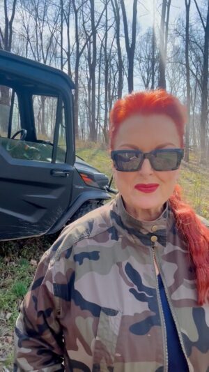 Wynonna Judd Instagram - The most beautiful day for a ride on the farm!!!!! ☀️ #KubotaCountry #KubotaUSA