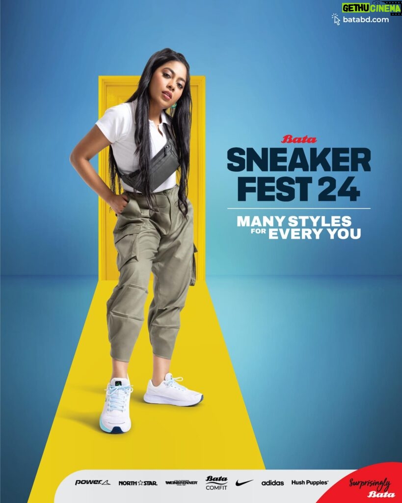 Xefer Rahman Instagram - Get ready to groove to the rhythm with me this Sneaker Fest! Unleash your inner fashion geek with Bata’s kicks, embodying the raw energy of urban swagger. It’s time to turn the streets into our personal runway. 👟✨ Head over to the Bata store or visit online at Batabd.com to snag Many Styles for Every You. #BataBangladesh #SneakerFest24 #ManyStylesForEveryYou #Style #Comfort #Sneaker #SurprisinglyBata #Xefer