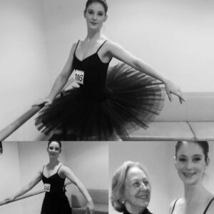 Xenia Goodwin Instagram - Just completed my Cecchetti Advanced 2 exam.  So chuffed and can't believe I've done it!  Thanks Mrs Jenkins. Now time for diploma class, whoa.