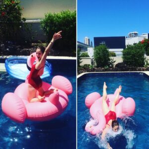 Xenia Goodwin Instagram - Coming into 2017 like... ☀️🌪🌊💦😂
Hope everyone had a wonderful New Years! ❤️ #fail #sunnylife