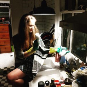 Xenia Goodwin Instagram - “I am Hollywood” - My Friend Karl