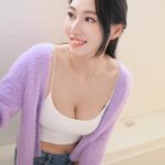 Xenia Chong Instagram - 💜💜💜 I’m not Lazy😌 I am on energy saving mode🔋 📸 @szetosifu 👁️👁️ @clmallhk #xeniachong #clmallhk #hkig #hkactor #followme #莊韻澄 #loveisintheair