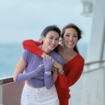 Xenia Chong Instagram - 🚢🚢🚢 乘坐郵輪跟家人朋友過新年別有一番體驗🫶🏻 安全舒適方便不用搬行李🧳 岸上觀光遊覽不同島嶼🏝️ 船上全天候有不同娛樂表演消遣活動🤹🏻‍♀️ 一定要再去再去再去yeah🥳 @resortsworldcruises #龍年郵大運 #名勝世界郵輪 #名勝世界壹號 #resortsworldcruises #resortsworldone #xeniachong #hkig #hkactor #followme #莊韻澄 #loveisintheair