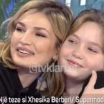 Xhesika Berberi Instagram - Happy birthday to the love of my life @evelinrrushi What a privilege to be your auntie 🫶🤍🙌🩵