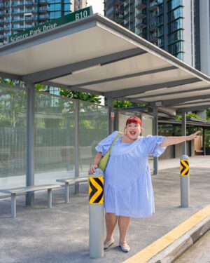 Xixi Lim Instagram - Having travelled to so many countries, it's always great to be back home in our little city - with public transport being so convenient, you can go anywhere, everywhere on buses and trains! 

LOVE IT 😍🥰