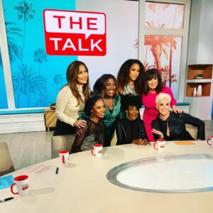 Xosha Roquemore Instagram - Today on @thetalkcbs Legendary Queen Miss Cicely Tyson and moi!!!! (I met Eve 😩😍🥰)