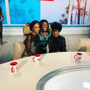 Xosha Roquemore Instagram - Today on @thetalkcbs Legendary Queen Miss Cicely Tyson and moi!!!! (I met Eve 😩😍🥰)