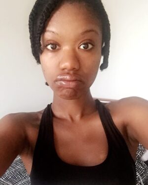 Xosha Roquemore Instagram - No filter, good light, Celie braids in prep for juicy fro later tonight, in France,feeling less blasé, grateful, making frozen pizza, bout to get a mani!! Happy birthday to moi. 💪🏿🍑💜❤️🎂#32thanAMuhphucka