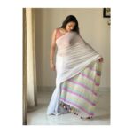 Yamuna Chinnadurai Instagram – Saree @sarvatva.chennai