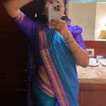 Yamuna Chinnadurai Instagram – Obsessed love with this saree #silksarees #kanjivaramsaree