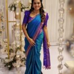 Yamuna Chinnadurai Instagram – Obsessed love with this saree #silksarees #kanjivaramsaree