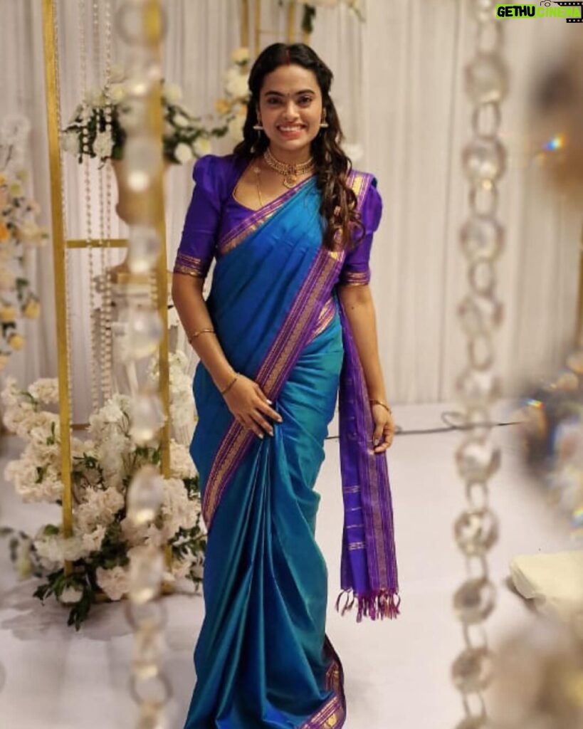 Yamuna Chinnadurai Instagram - Obsessed love with this saree #silksarees #kanjivaramsaree