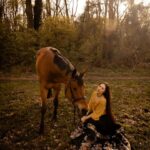 Yang Ge Instagram - Model: @yangge_ Horses & Location: @reitanlage_kladow Creator & Photographer: me @as_photo_de