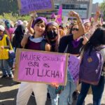 Yany Prado Instagram - Se escuchó fuerte mi voz porque no estaba sola , estábamos todas !!!!!!! 8M 💜💚💚💜💚💜💚💜💚 . Esta vez la marcha fue en México 🇲🇽 , rodeada de tantas mujeres valientes y poderosas. Esta lucha la hacemos y la ganamos todas !!!!! #diadelamujer #8m #mexico #noalmachismo #nomasfemicidios