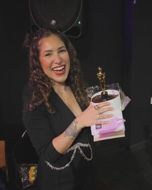 Yasmine Alice Instagram - The premiere of my baby The Interpreter! Thank you for the support, my heart is full. ♥️🎬🧿 Grateful for all the beautiful compliments on the film which I wrote, produced and starred in, and for my brilliant cast and crew! 🐈‍⬛ #filmproducer #filmwriter #actress #filmmaker #ukfilmmakers
