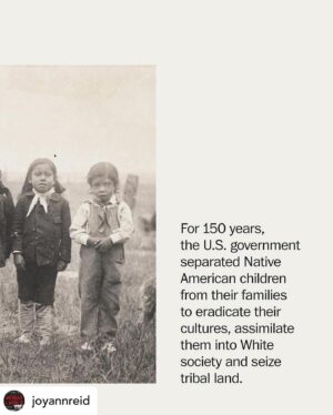 Yasmine Al Massri Instagram - There is no other side to look at, away from the world we live in.. no other way to live all while preserving our human dignity.. @joyannreid #americanhistory is utterly savage. 
.
Repost from @washingtonpost
•
For the U.S. government, forcing a Western education on Native American children was the pathway to what officials called “civilization.”

At least 523 Indian boarding schools were established in the United States in the 19th and 20th centuries. Religious groups received federal contracts to operate about a third of them. Families were often coerced by federal agents or priests to send their children.

The children were banned from speaking any language but English. They were forced to abandon their customs, dress in Western clothing — some in military-style uniforms — and convert to Christianity. 

After two critical government reports, most of the Indian boarding schools closed. By then, generations of Native Americans had attended. Many children and their families were left deeply scarred.

“We want to know what happened to our grandmothers, our parents, our family members. We’ve been lied to. We want to know the truth. We need to begin to heal,” said Deborah Parker, chief executive of the National Native American Boarding School Healing Coalition.

Read more by tapping the link in our bio.