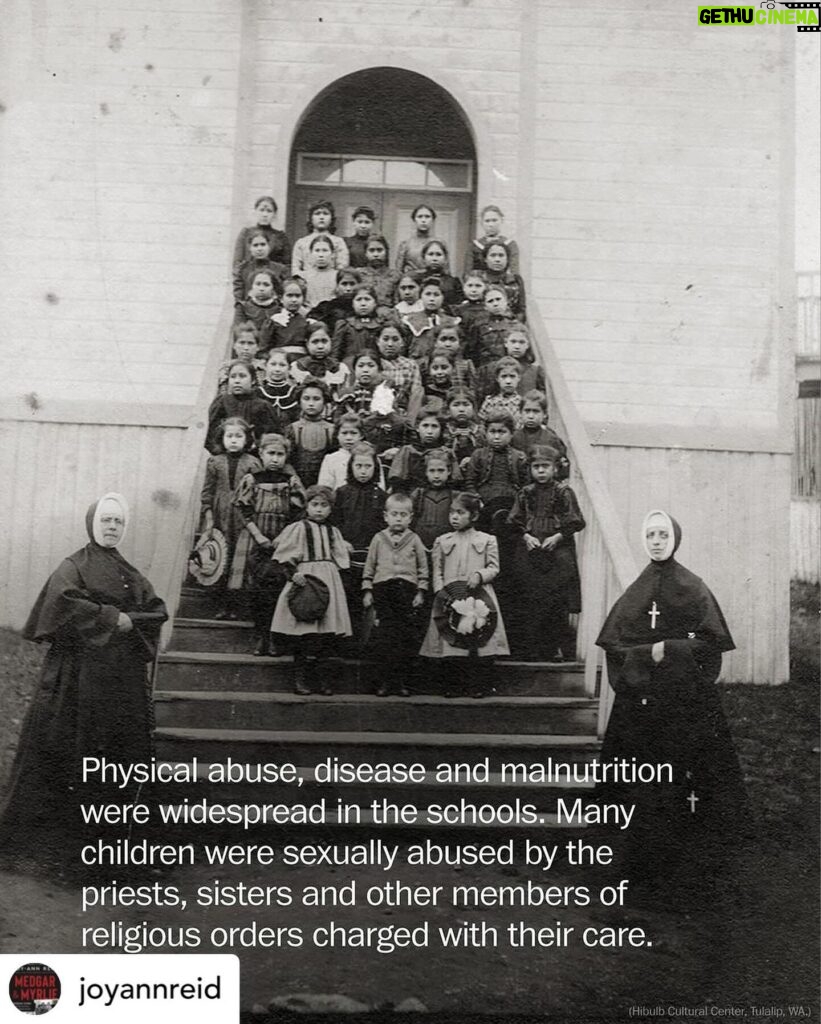 Yasmine Al Massri Instagram - There is no other side to look at, away from the world we live in.. no other way to live all while preserving our human dignity.. @joyannreid #americanhistory is utterly savage. . Repost from @washingtonpost • For the U.S. government, forcing a Western education on Native American children was the pathway to what officials called “civilization.” At least 523 Indian boarding schools were established in the United States in the 19th and 20th centuries. Religious groups received federal contracts to operate about a third of them. Families were often coerced by federal agents or priests to send their children. The children were banned from speaking any language but English. They were forced to abandon their customs, dress in Western clothing — some in military-style uniforms — and convert to Christianity. After two critical government reports, most of the Indian boarding schools closed. By then, generations of Native Americans had attended. Many children and their families were left deeply scarred. “We want to know what happened to our grandmothers, our parents, our family members. We’ve been lied to. We want to know the truth. We need to begin to heal,” said Deborah Parker, chief executive of the National Native American Boarding School Healing Coalition. Read more by tapping the link in our bio.