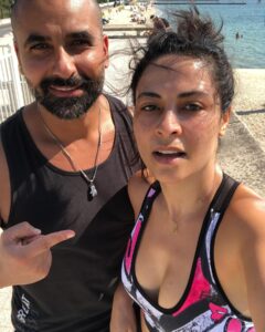Yasmine Al Massri Instagram - My 🩸.. happy birthday #brother @a.mcoaching .. it’s more of a happy birthday to me kind of post off course 😏