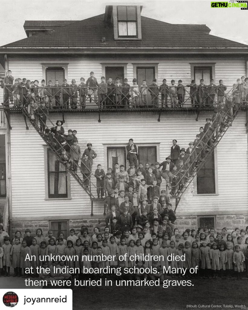 Yasmine Al Massri Instagram - There is no other side to look at, away from the world we live in.. no other way to live all while preserving our human dignity.. @joyannreid #americanhistory is utterly savage. . Repost from @washingtonpost • For the U.S. government, forcing a Western education on Native American children was the pathway to what officials called “civilization.” At least 523 Indian boarding schools were established in the United States in the 19th and 20th centuries. Religious groups received federal contracts to operate about a third of them. Families were often coerced by federal agents or priests to send their children. The children were banned from speaking any language but English. They were forced to abandon their customs, dress in Western clothing — some in military-style uniforms — and convert to Christianity. After two critical government reports, most of the Indian boarding schools closed. By then, generations of Native Americans had attended. Many children and their families were left deeply scarred. “We want to know what happened to our grandmothers, our parents, our family members. We’ve been lied to. We want to know the truth. We need to begin to heal,” said Deborah Parker, chief executive of the National Native American Boarding School Healing Coalition. Read more by tapping the link in our bio.