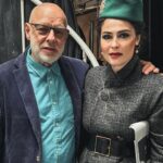Yasmine Al Massri Instagram - An amazing day, meeting @4frankbarat and @brianeno to advocate for Gaza and the world we believe in.. #london I am falling in #love with you 🫶🏼